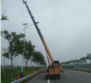 济宁太阳能路灯安装现场实拍