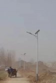 商丘太阳能路灯亮化工程施工现场